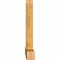 Ekena Millwork Eugene Rough Sawn Timber Gable Bracket, Western Red Cedar, 96"W x 48"H x 6"D x 6"F, 12/12 Pitch GBW096X48X0606EUG00RWR - alternate 5